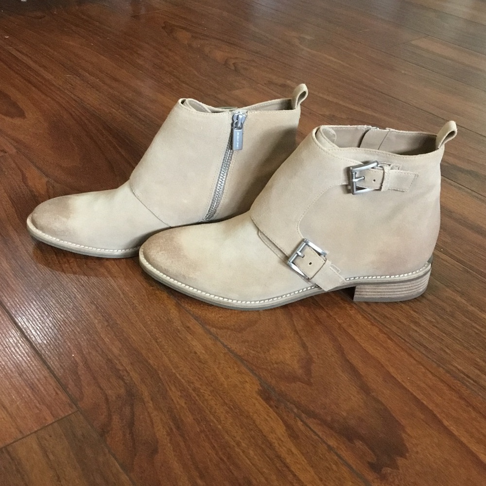 Michael Kors suede booties
